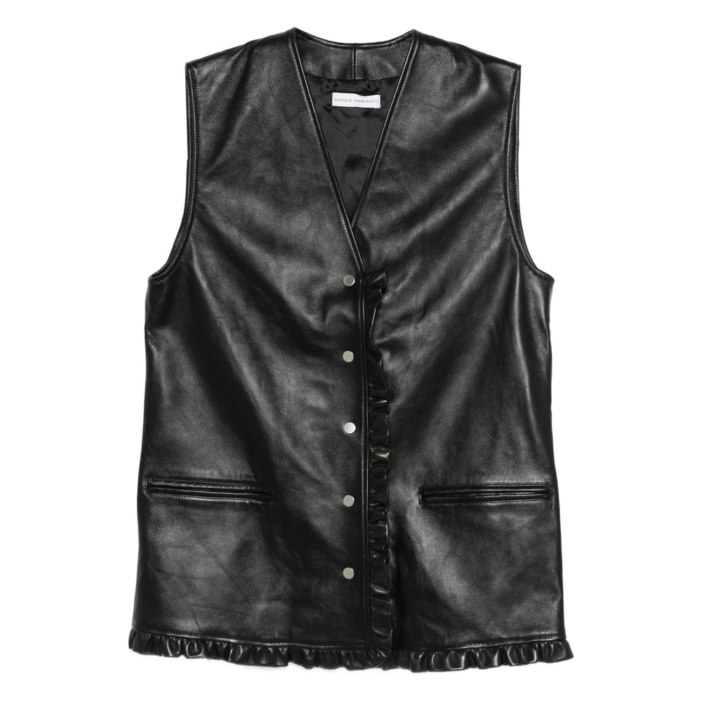 Niccolò Pasqualetti Leather Waistcoats - Marrone | 18c6ae00ae3f8225f57421c55af80568dfd8db40
