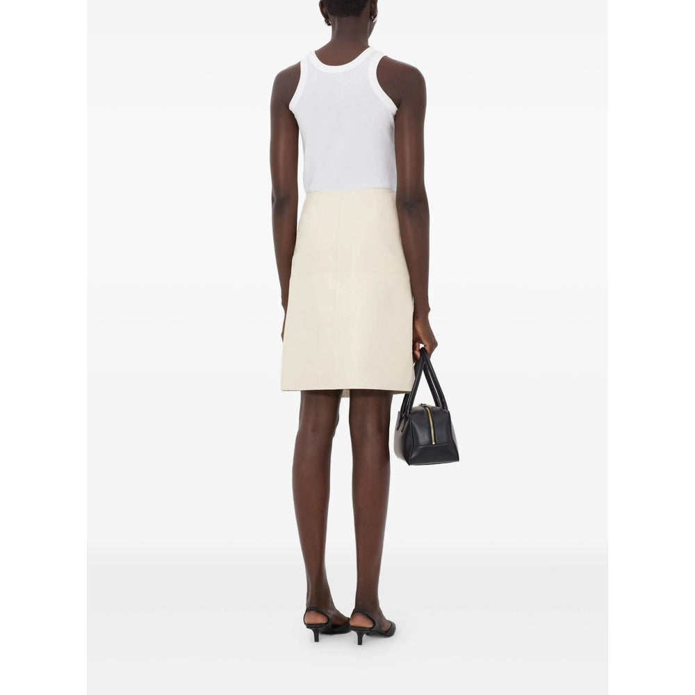 Lou Lou De Saison Leather Skirts - Neutro | 0082d54576af170b51aa0b75931d3d58dc453cf8