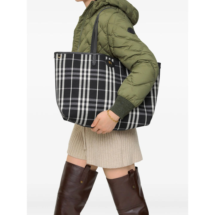 Burberry Borse - Nero, Bianco | 3adcff49cf15f696883f493d86fad3ebc30f1fdb