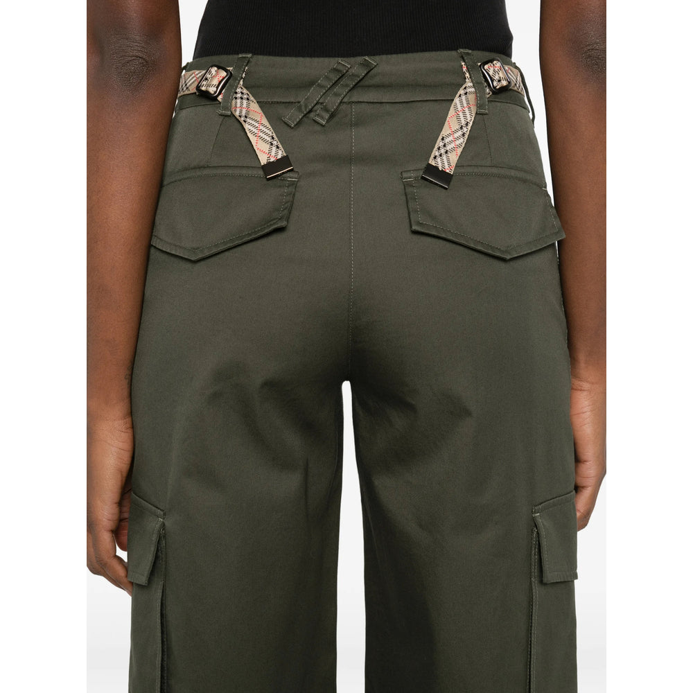 Burberry Pantaloni - Verde | f5d8c038481511b12f9fa32551d5c0f13d4387cd