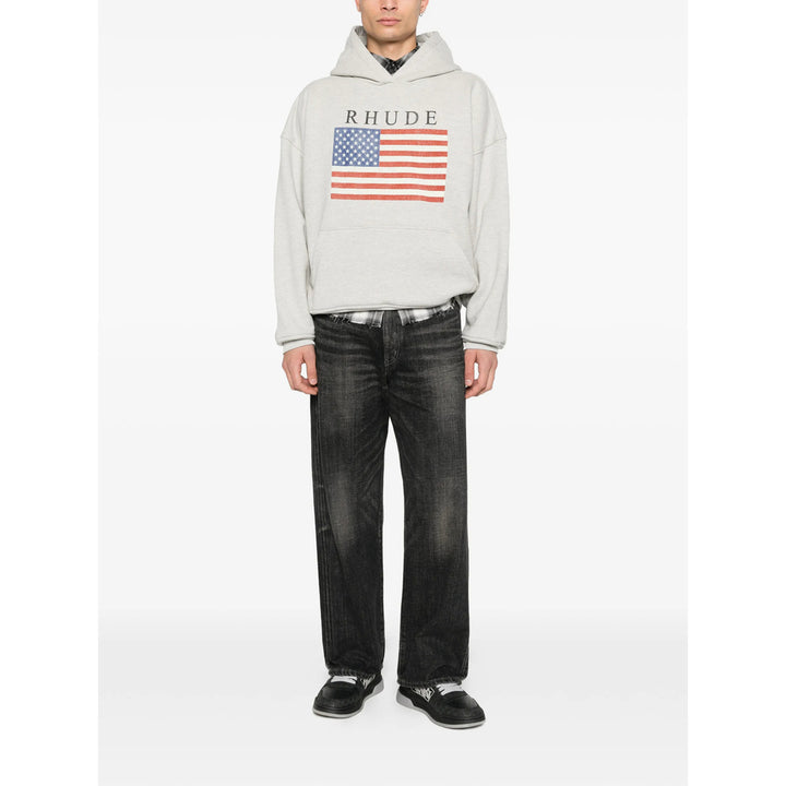 Rhude Felpe - Grigio | 7a5bb7c2d5a7f637f4b3bc1b37b93b29bc068682