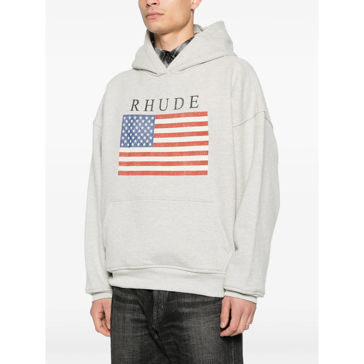 Rhude Felpe - Grigio | 0bb02f3d4f6bc349caf1d08d576f33992587f506