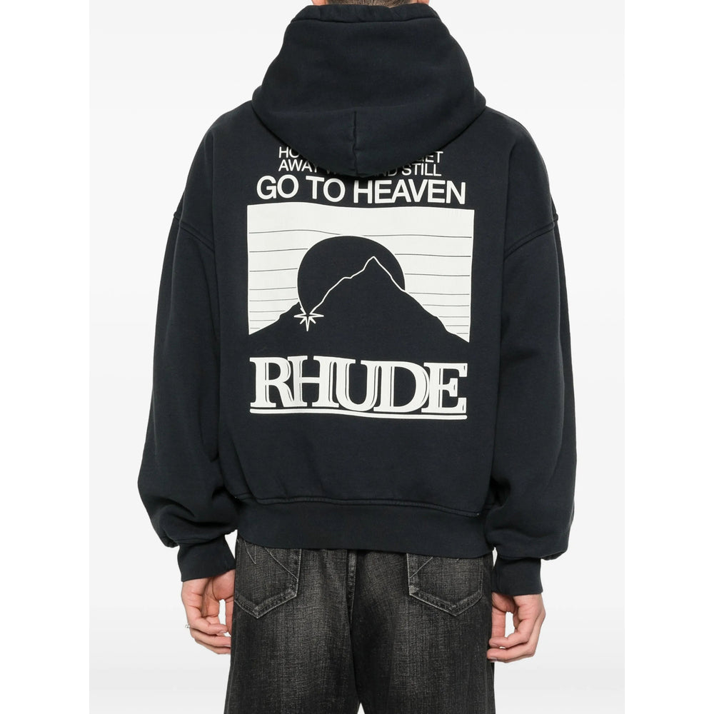 Rhude Felpe - Nero | ff2dae36f2dd470d7a59c72f25576d673fdb1e2d