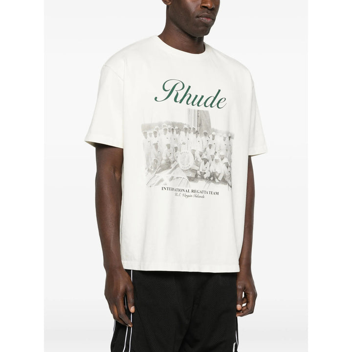 Rhude T Shirt - Neutro | 9ab345771aceaf7c72fd3e0968e341be144cecdc