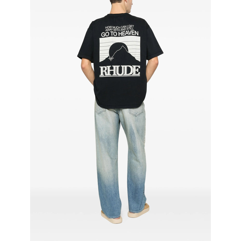 Rhude T Shirt - Nero | 444564f4b2c8894fe9595332dc91396b57c84cfa