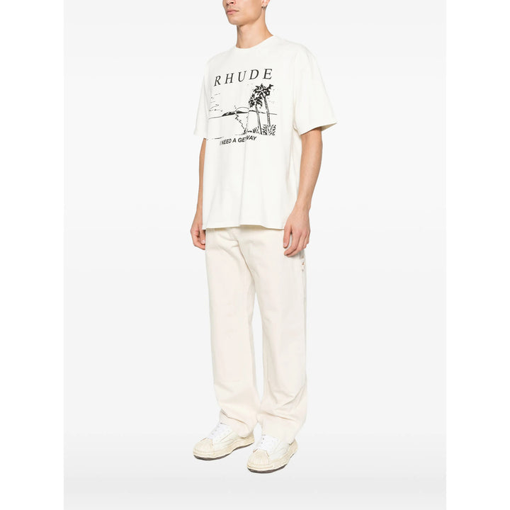 Rhude T Shirt - Neutro | 43afce833834850d9645902661e5ed0387d3145d