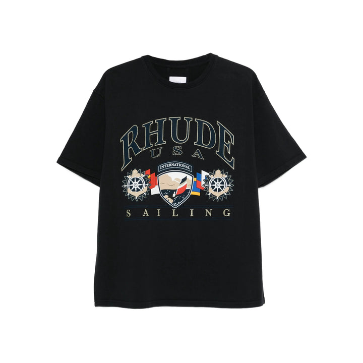 Rhude T Shirt - Nero | 173941a07191932d73de3cfc161ad2d71e57b7c7
