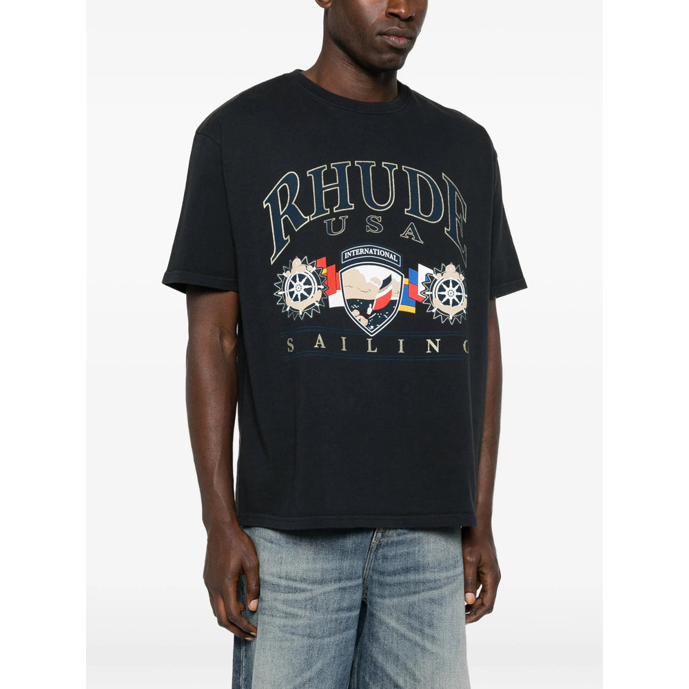 Rhude T Shirt - Nero | 5909bdc2e86cb16b0590d4a6edbc24d00126d8cc