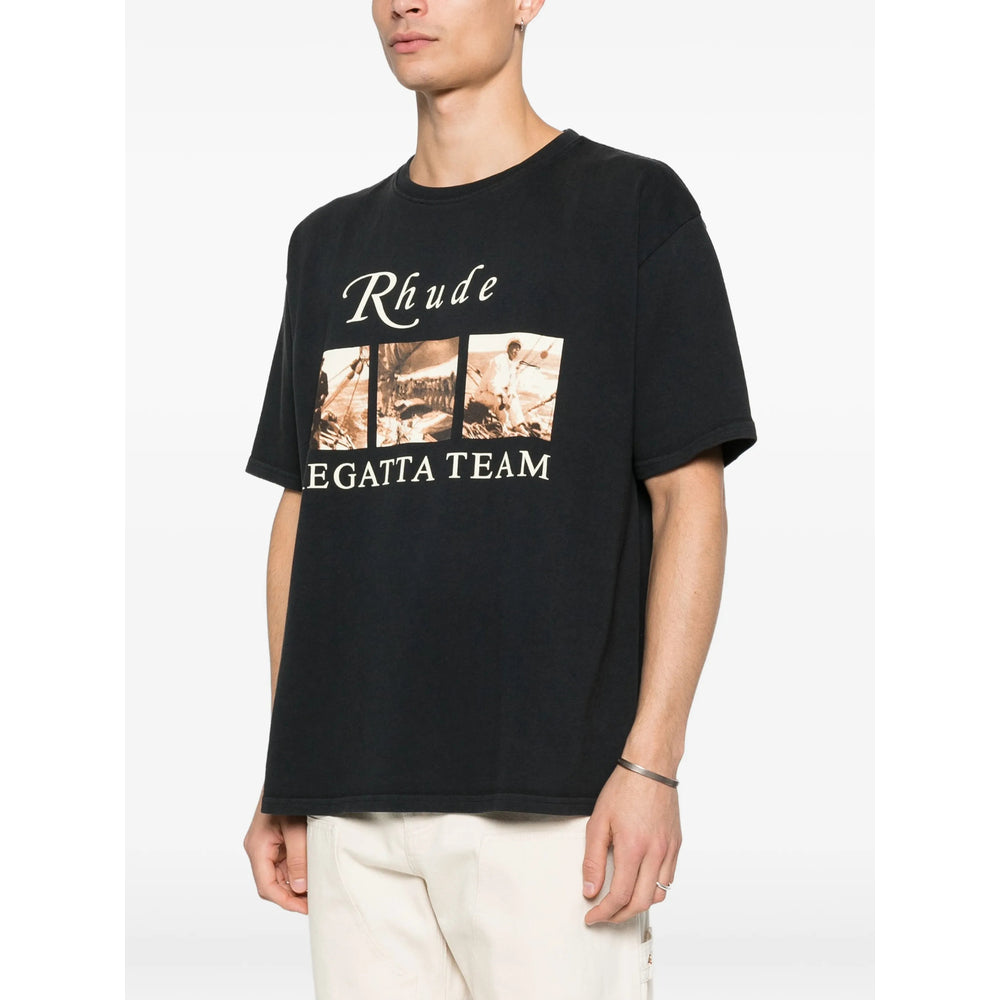 Rhude T Shirt - Nero | 85df04094b79f3398a40f643455167f3c92eba3f