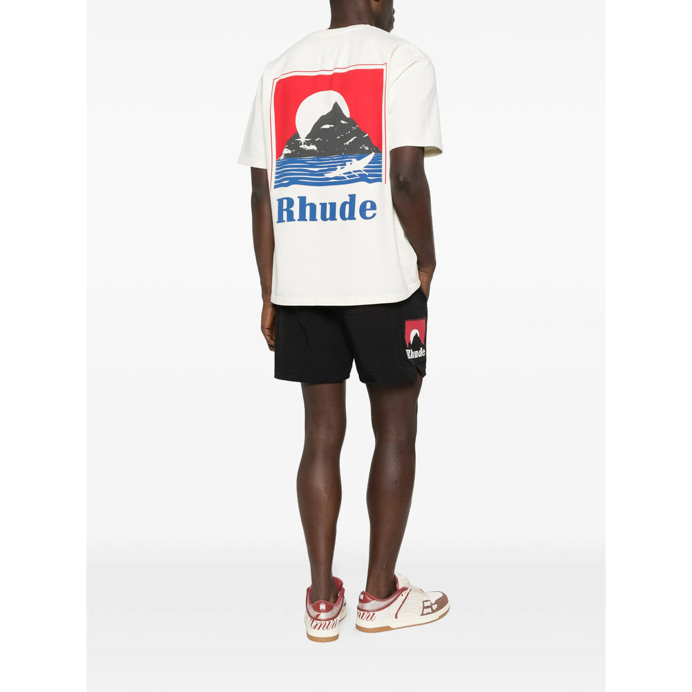 Rhude T Shirt - Neutro | 6ed1aa3abbea1905c0c1baf87c8186457528d88f