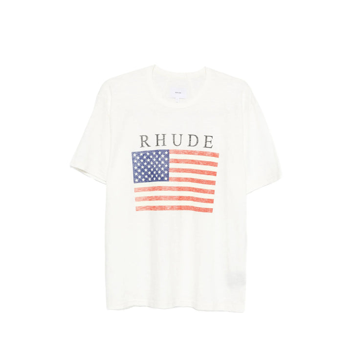 Rhude T Shirt - Neutri, Rosso | d38375ffd8c1a2e68100142fd7f2e5a62ffff4d3