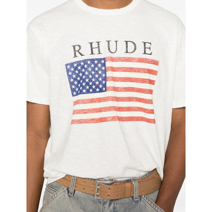 Rhude T Shirt - Neutri, Rosso | 4a5f097019cab38847a3fa0dee71568b4e6fde8f