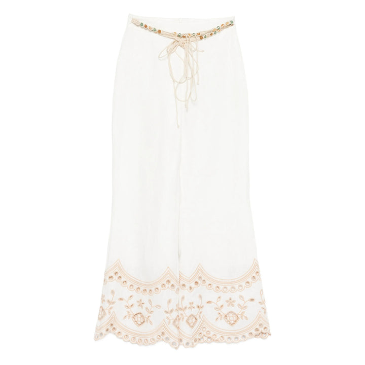 Zimmermann Pantaloni - Bianco, Neutro | 80d4c11ca0c7e8e7da5d4cd93842108663902c93