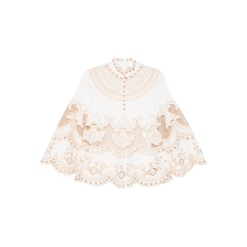 Zimmermann Top - Neutro | 95d66a71fb396a28f059b714a0d7787f9f3bdfef