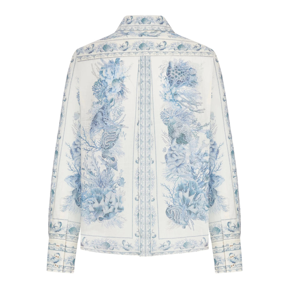 Zimmermann Camicie - Bianco, Blu | 5ec78ff68f9f0b6b40c2f3a3d55f77c4d0570733