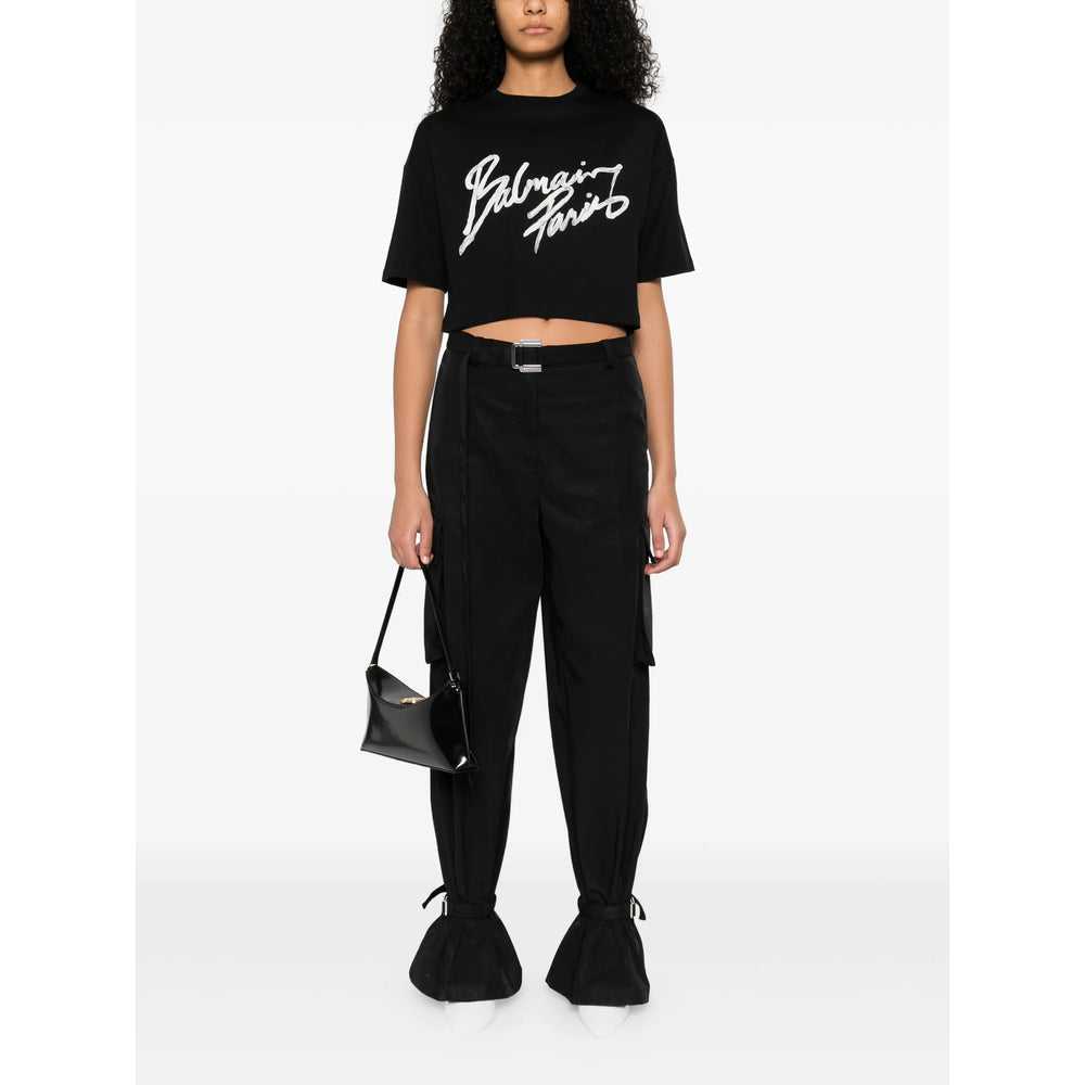 Balmain T Shirt - Nero, Bianco | 60be580203e47234f19cf41b9eb4631da812ded4