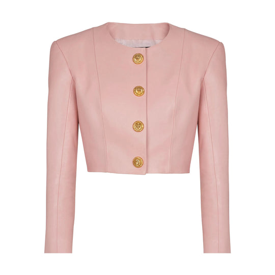 Leather Outerwears Pink