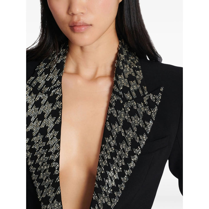 Balmain Leather Outerwears - Nero | 351e549333a15cdfed4958c629835b978550828e