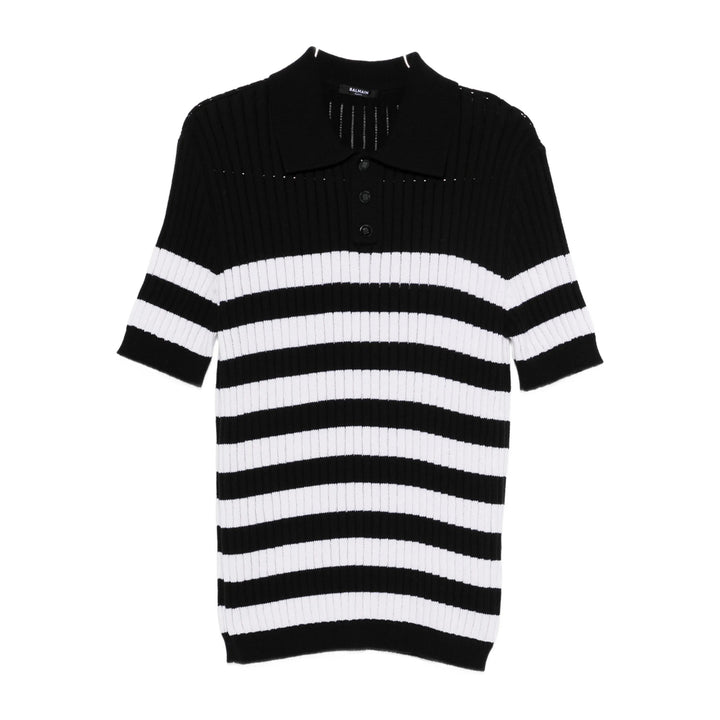 Balmain Maglioni - Nero, Bianco | b9fe7177c9f9a262ce7f5ff9914348be37da2ee6