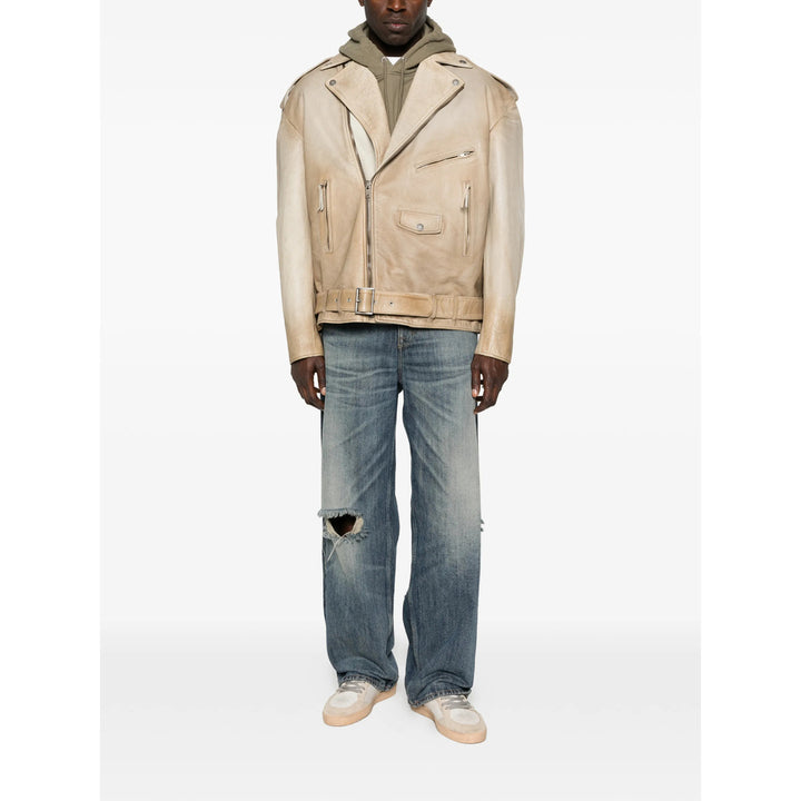 Golden Goose Leather Outerwears - Neutro | f180ac263787f9308dcd51d427b1bf459658cb4d