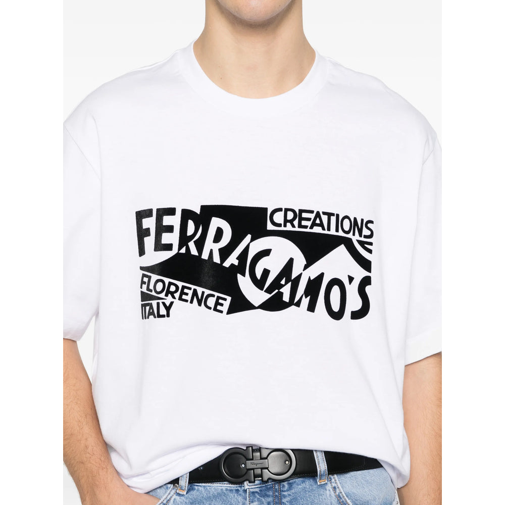 Ferragamo Maglioni - Bianco, Nero | 20c2c81ffc924430721fb6e390d5affcdb02f6c9