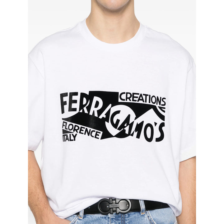 Ferragamo Maglioni - Bianco, Nero | 20c2c81ffc924430721fb6e390d5affcdb02f6c9