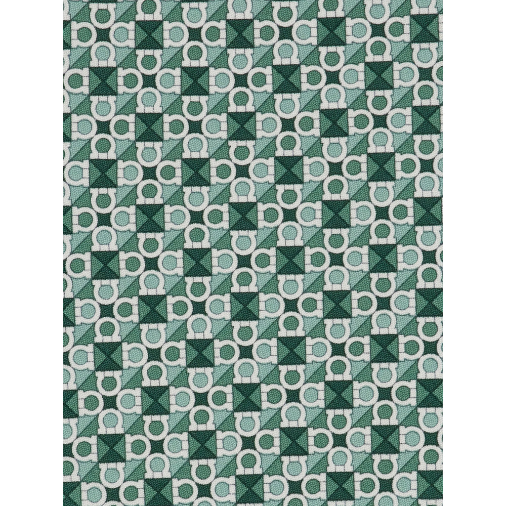 Ferragamo Ties - Verde, Bianco | 6965e912312d7416a5e757d0d3719198f85f4c88