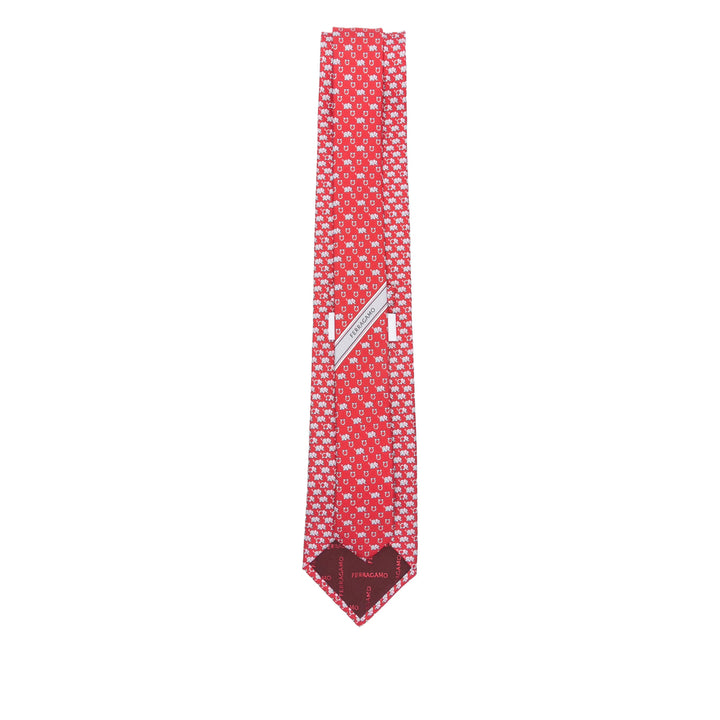 Ferragamo Ties - Rosso, Grigio | 02a7e9ef529223254bfb3c5f66da0b73eb07d17a