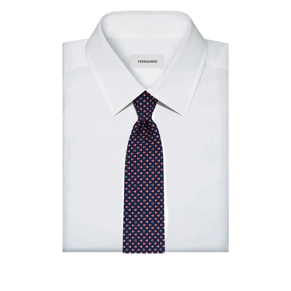 Ferragamo Ties - Blu, Rosso | f9f1a6812e5008d0f24a3ccda71f4ed43ed52c37