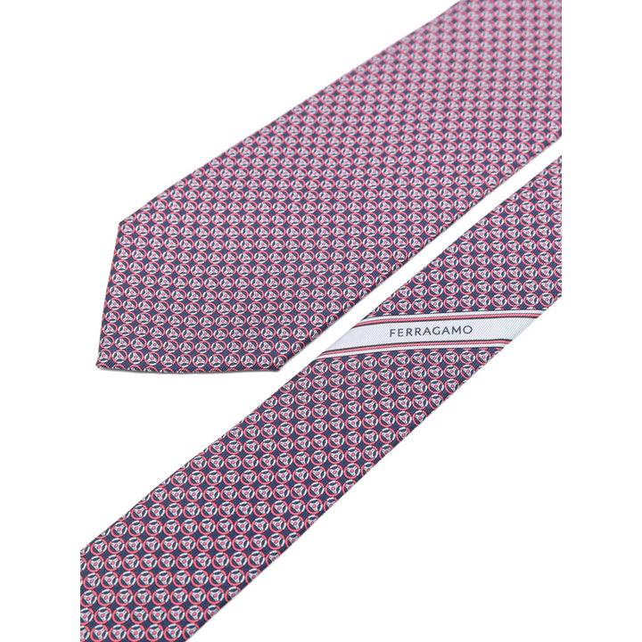Ferragamo Ties - Blu, Rosso | 1e586d2badf5afc7e9b21f5aa735f21543d13d3a