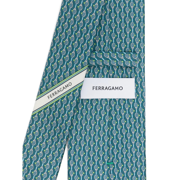 Ferragamo Ties - Blu, Bianco | f3633bedb96adb7028002a4d3336d7cbac6915cb
