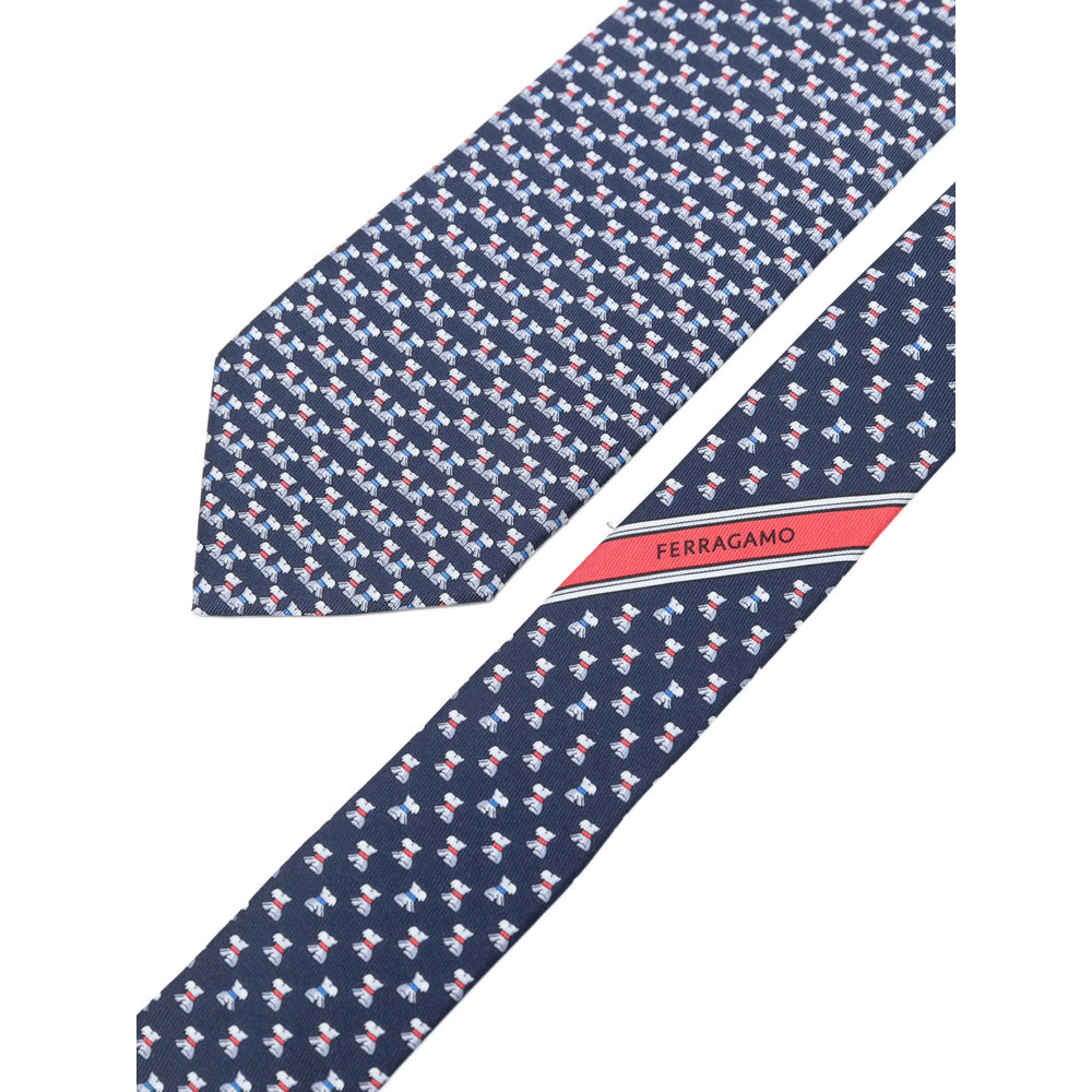 Ferragamo Ties - Blu | 583f81f534e833b06a9e3869d92b9fa9d093729b