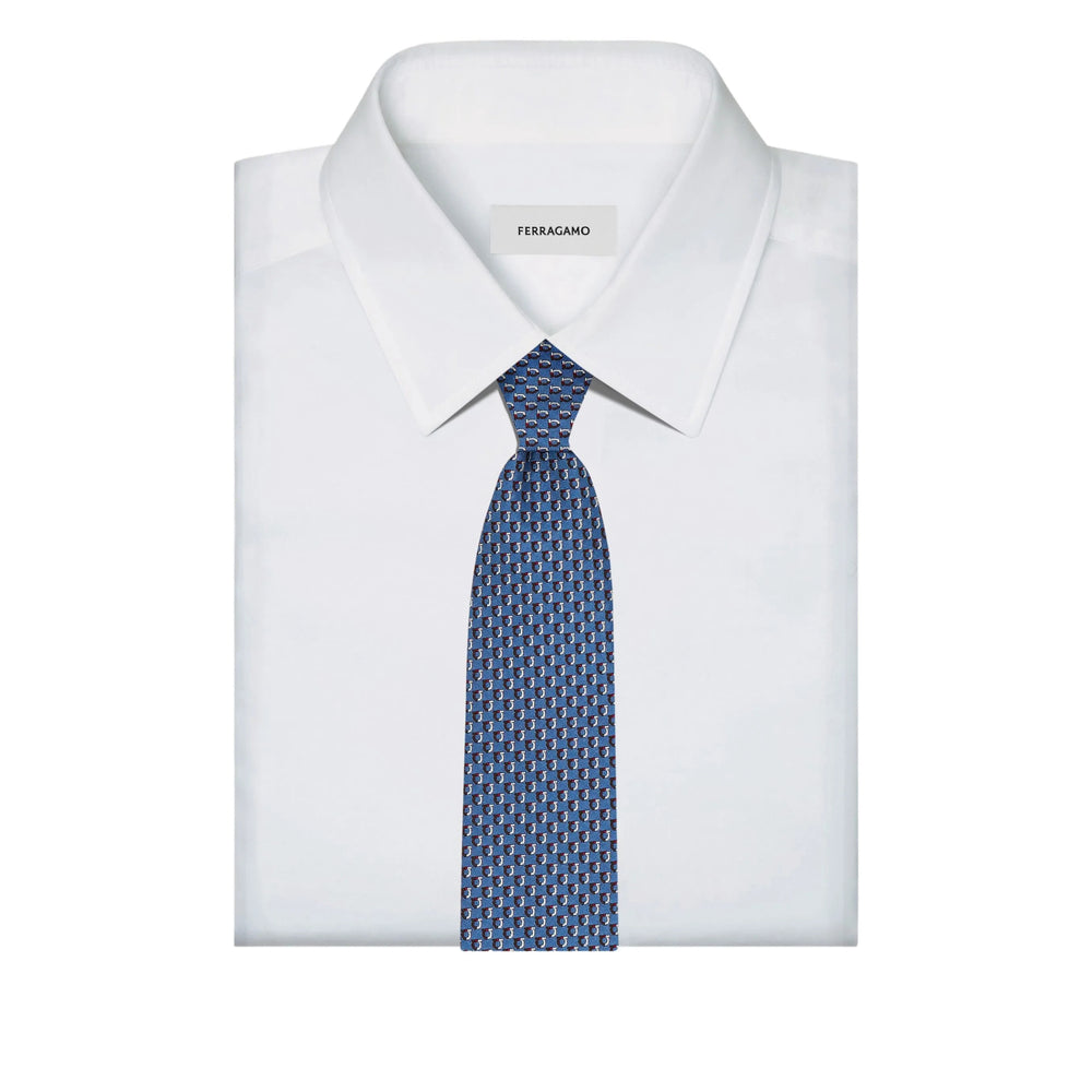 Ferragamo Ties - Blu | b460ba18ff38683b1b24765e11bd06951fba0ec5