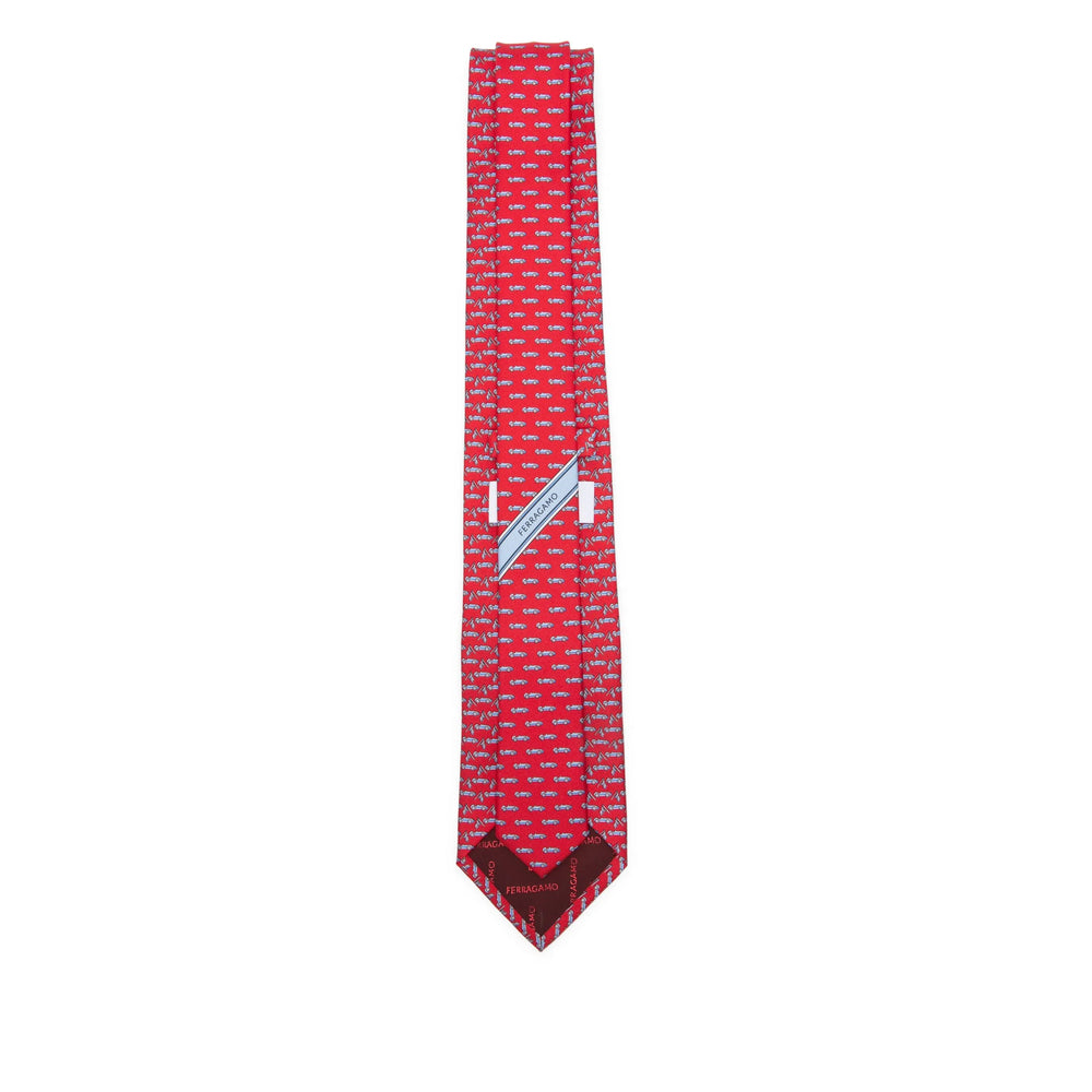 Ferragamo Ties - Rosso, Blu | a93be83c7e0968ebd98e68aac2070c7b65efde5b