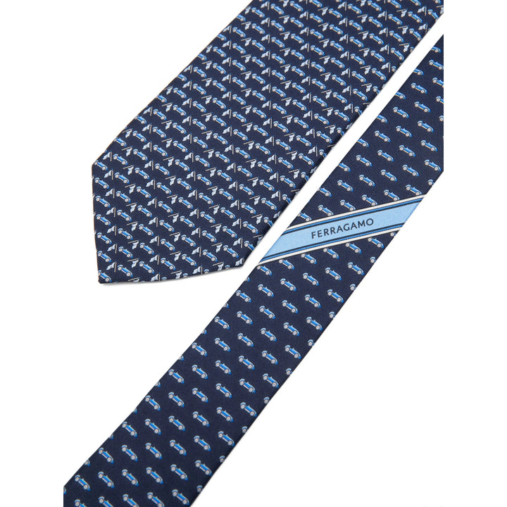 Ferragamo Ties - Blu | 30d53f4826a416be18391c9099d285dec6f5b27e