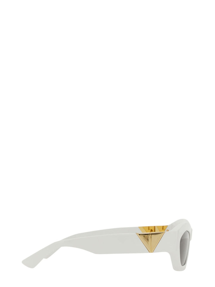 Bottega Veneta Occhiali da Sole - White | 3f2304af25feb69a617cc0b3147239aa58486f05