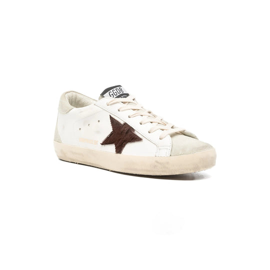 Sneakers Bianco, Marrone
