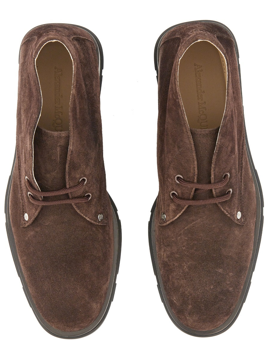 Alexander McQueen Stivali - Marrone | Wanan Luxury