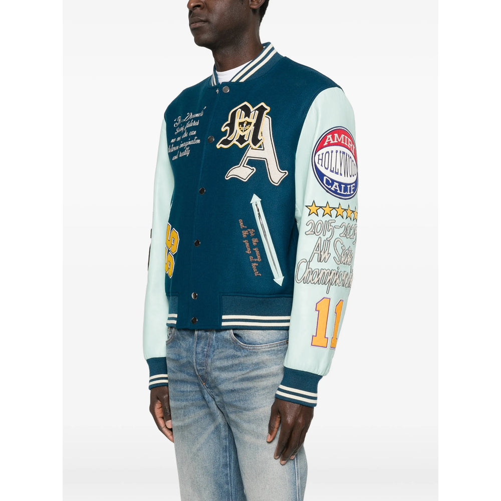 Amiri Outerwears - Blu, Neutro | 3b0dbf3be819fa0237a8dfa3e4a9de5636f4d5e3
