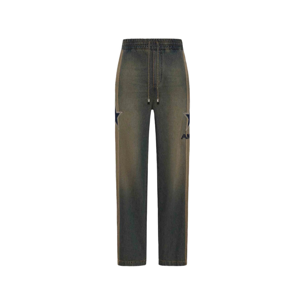 Amiri Jeans - Blu, Marrone | b2421f906d577579a84206adfe4fa3a81f66b085