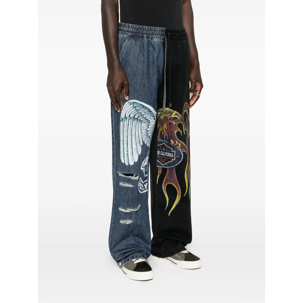 Amiri Jeans - Blu, Nero | 8d2ad1039c7b78c2a070ba0a2c9aa6f54274cf19