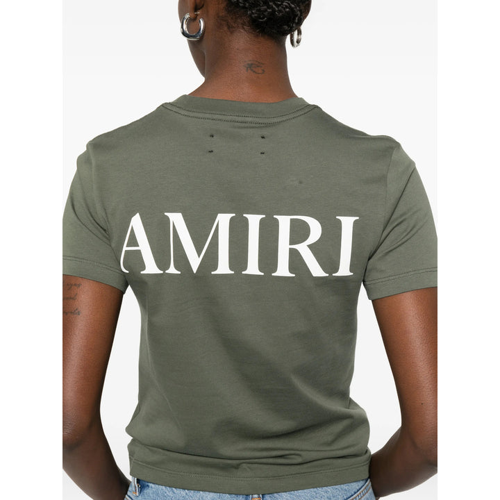 Amiri T Shirt - Verde | 77169f942f0541dc9932e3203e0a5285a769a0ff