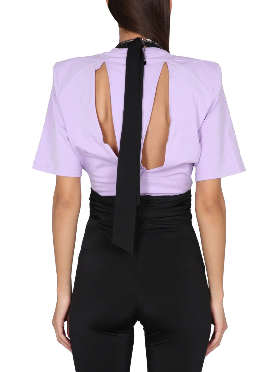 The Attico T shirt - Lilla | Wanan Luxury