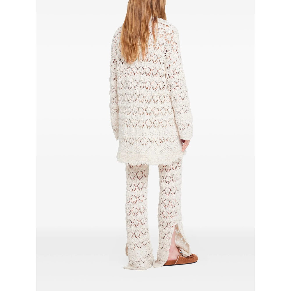 Alanui Maglioni - Bianco | b6664f5ca1eaa3d4e3a0a714bf0d3bf9b8e5a311