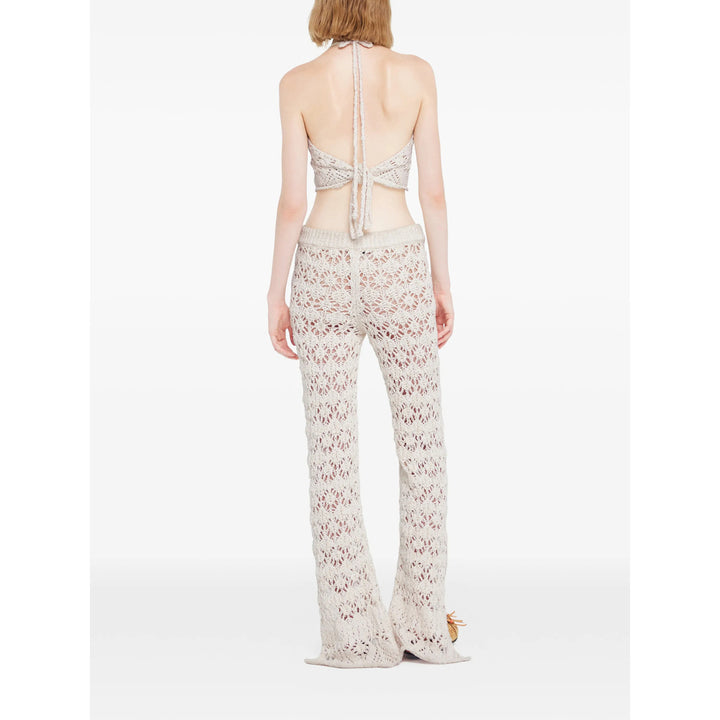 Alanui Pantaloni - Bianco | b768f349ecdc62da87b9cee26cc6a517207c781e