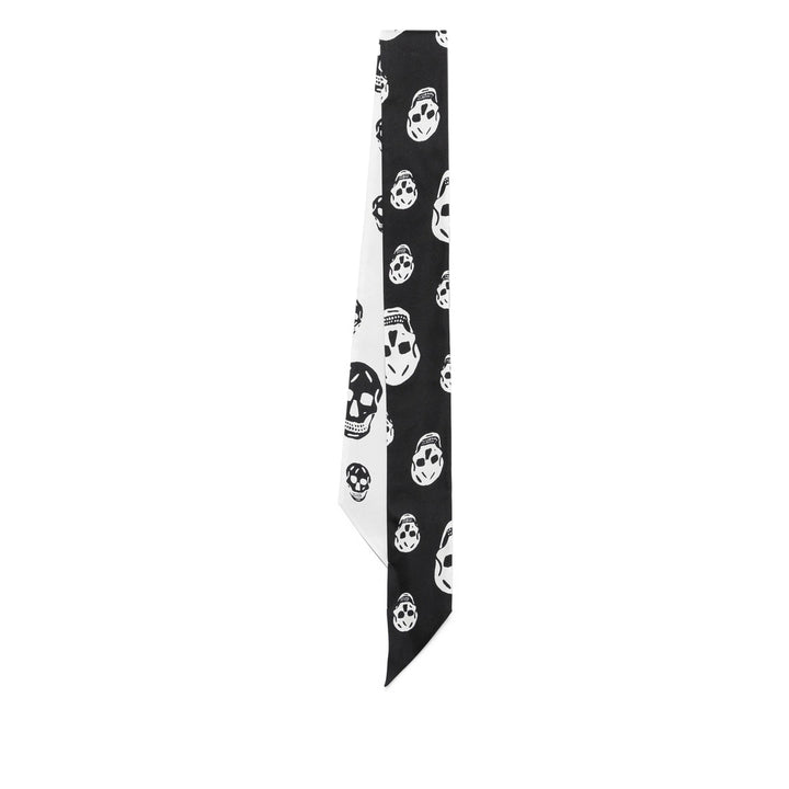 Alexander Mcqueen Scarves - Nero, Bianco | 2a64c6fb344fc37fa56dfb75f4fe57a26b7ee815