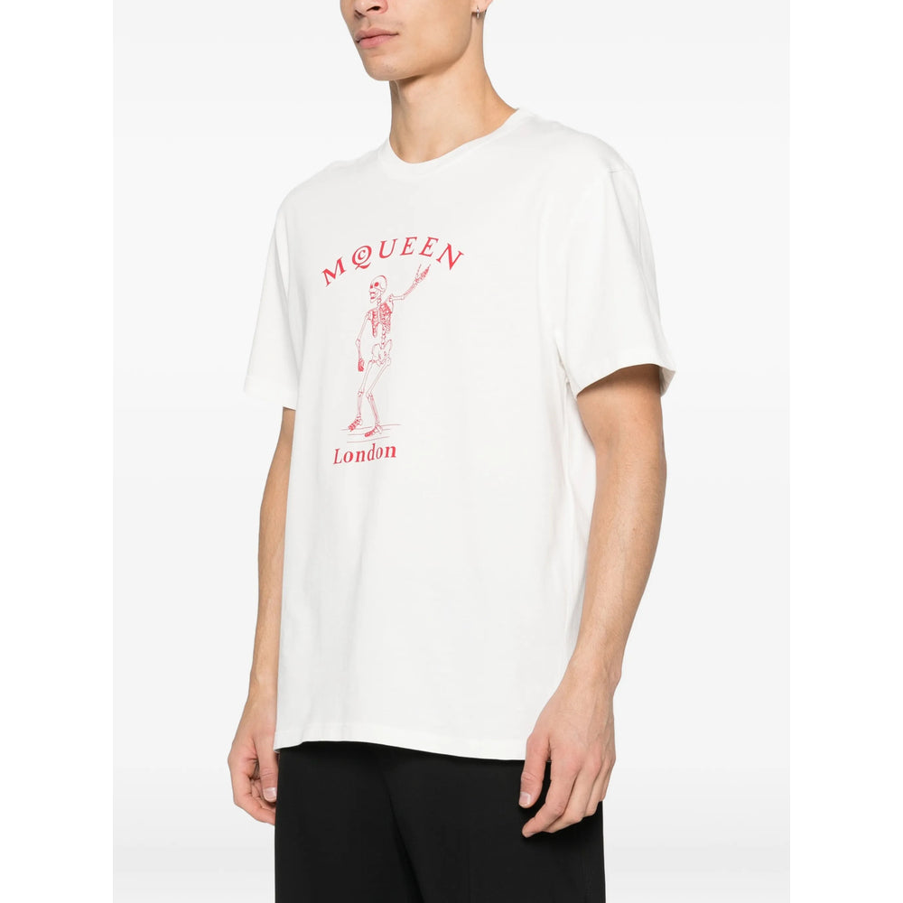 Alexander Mcqueen T Shirt - Bianco | e8f4179de5aa6a692ae330f665c7e06487a432ec