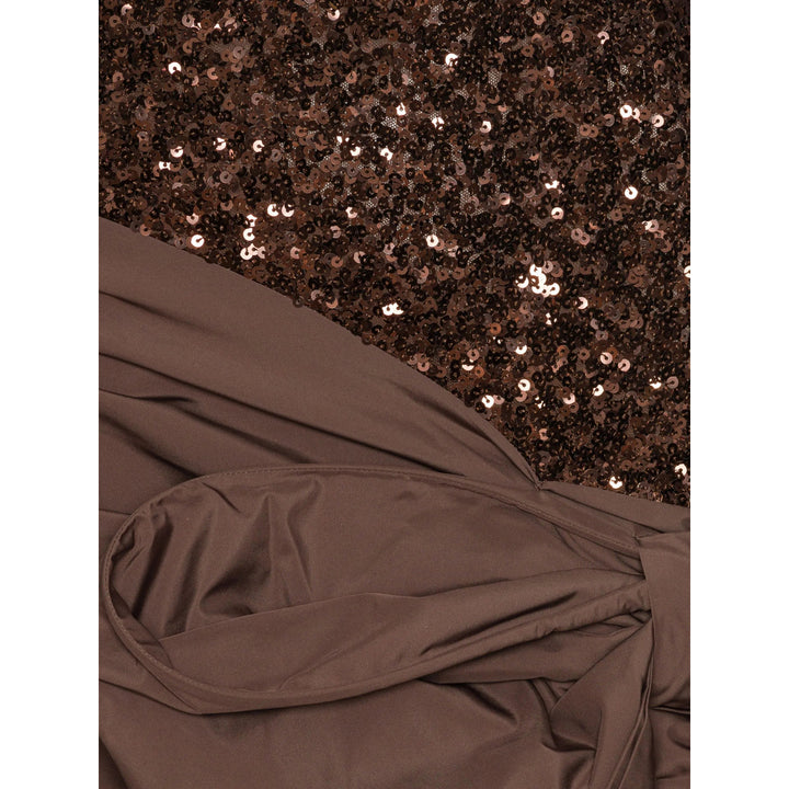Rotate Birger Christensen Abiti - Marrone | f6733aa212369cb1cad2f119cd2a4062f34a789b