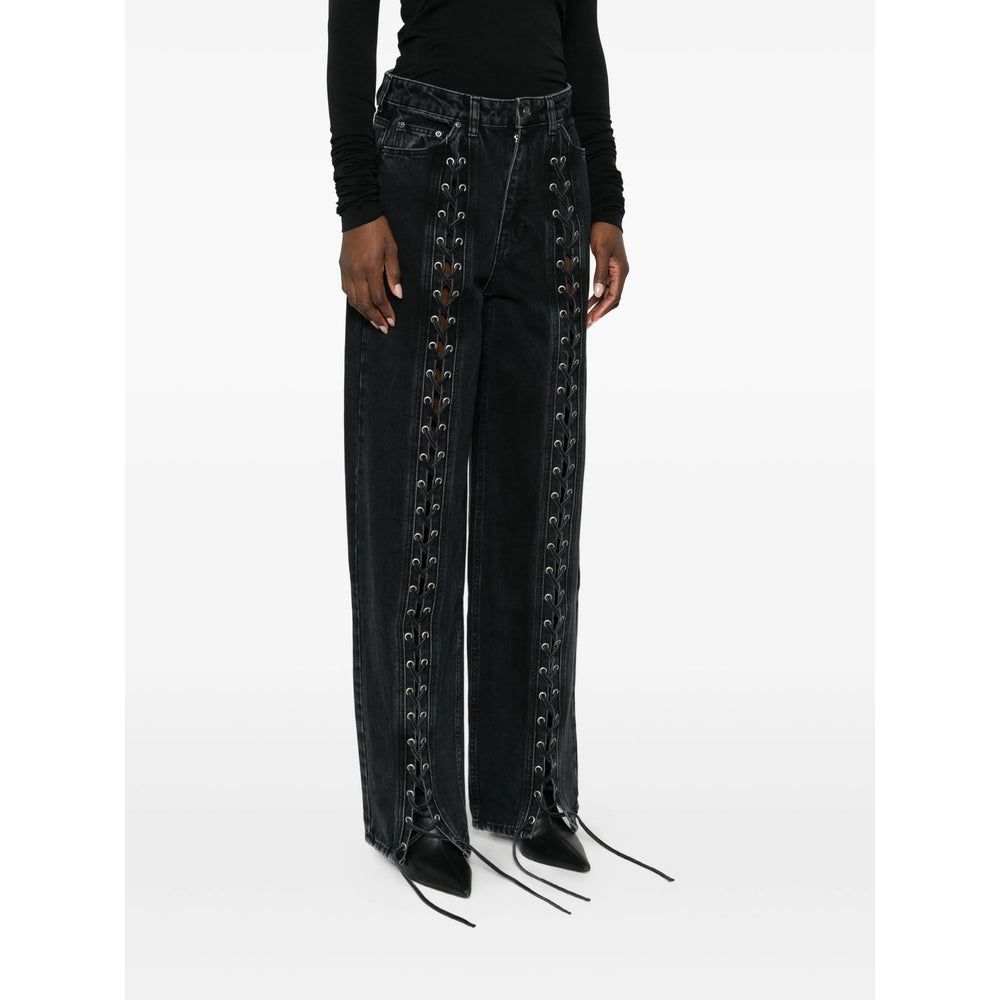 Rotate Birger Christensen Pantaloni - Nero | 352eafcde1752ef708556bb547df656dbccaec96