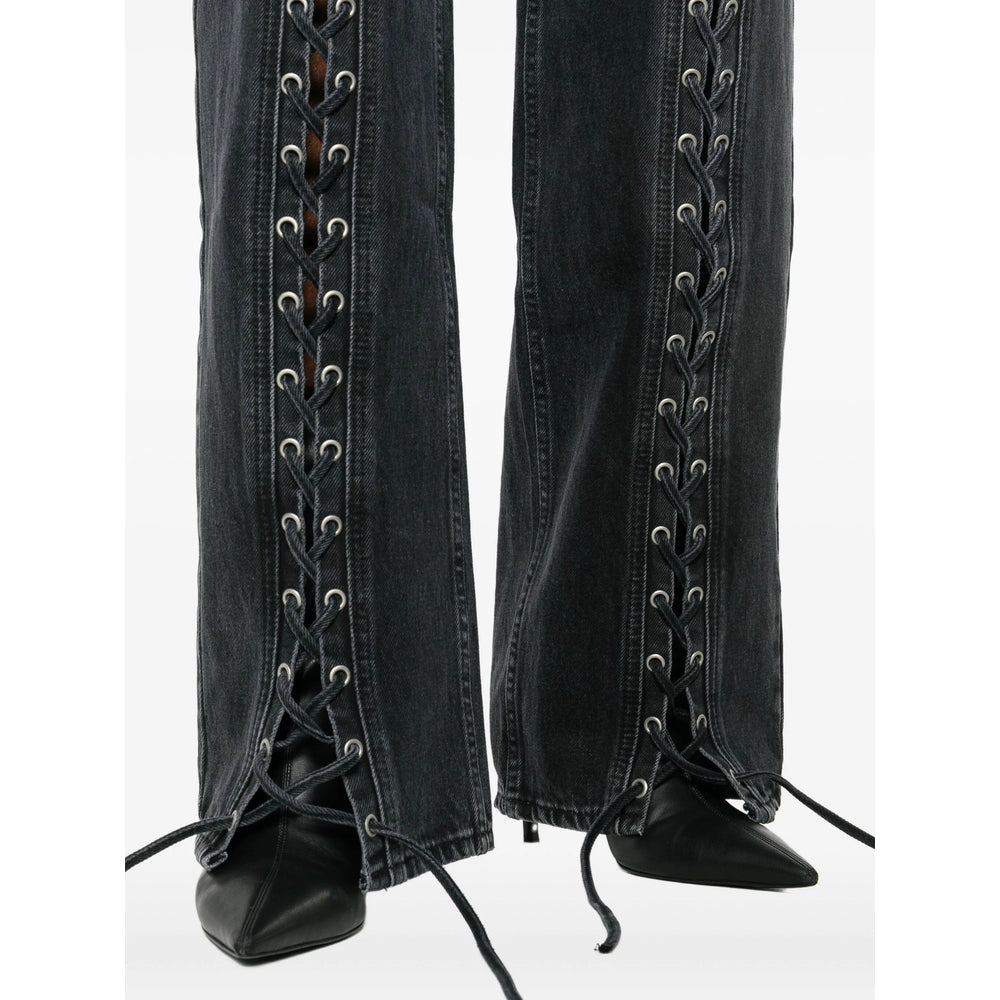 Rotate Birger Christensen Pantaloni - Nero | f44a611f40ae8a574b293586a06cae4d771e8d1e